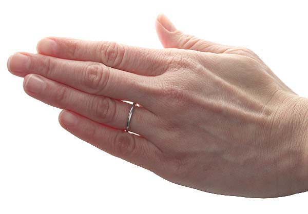 Vintage wedding band #VR160307-06