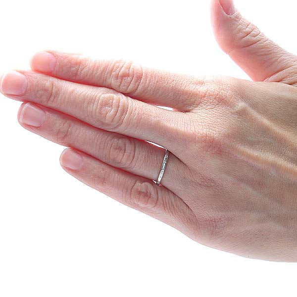 Circa 1930s Wedding band by Traub Jewelers #VR161030-04