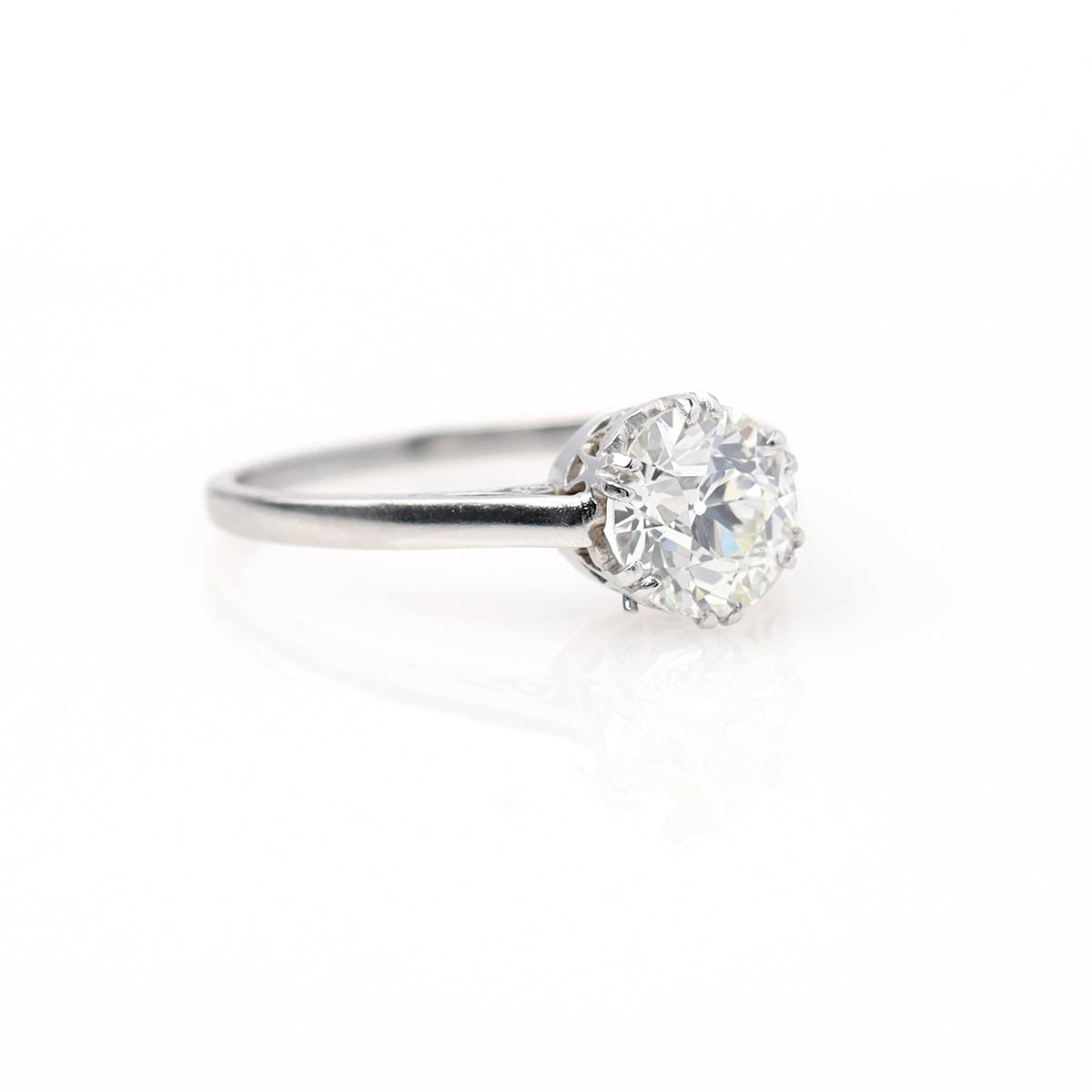 Antique Edwardian Solitaire Engagement Ring #VR161204-02