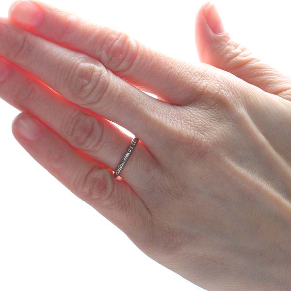 Early Art Deco Wedding band. #VR170127-07