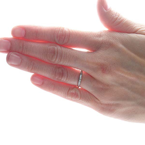 Mid Century Diamond Wedding Band #VR1901001-02