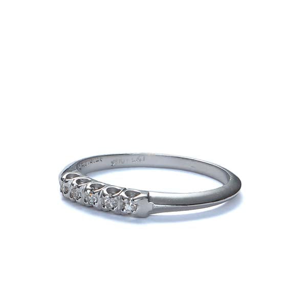 Mid Century Diamond Wedding Band #VR1901001-02