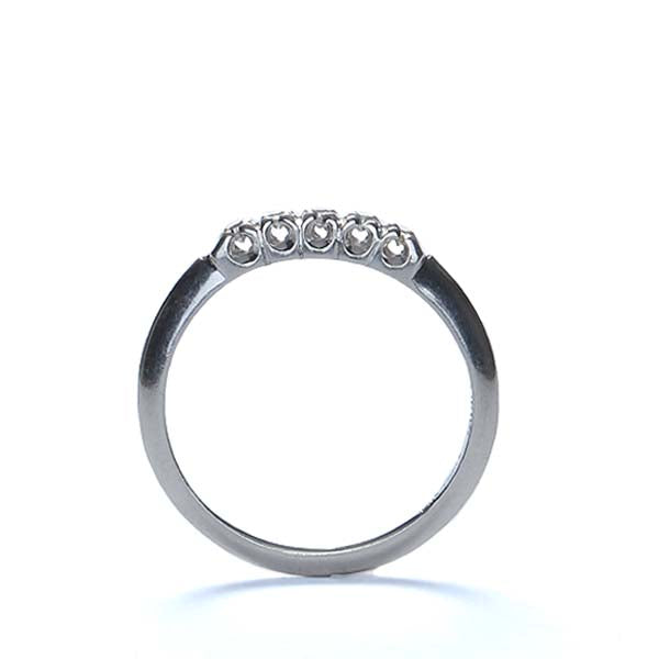 Mid Century Diamond Wedding Band #VR1901001-02