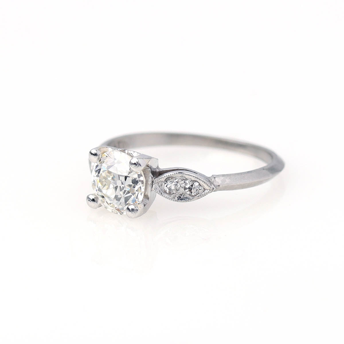 Art Déco Old European Cut Diamond Engagement Ring #VR260623