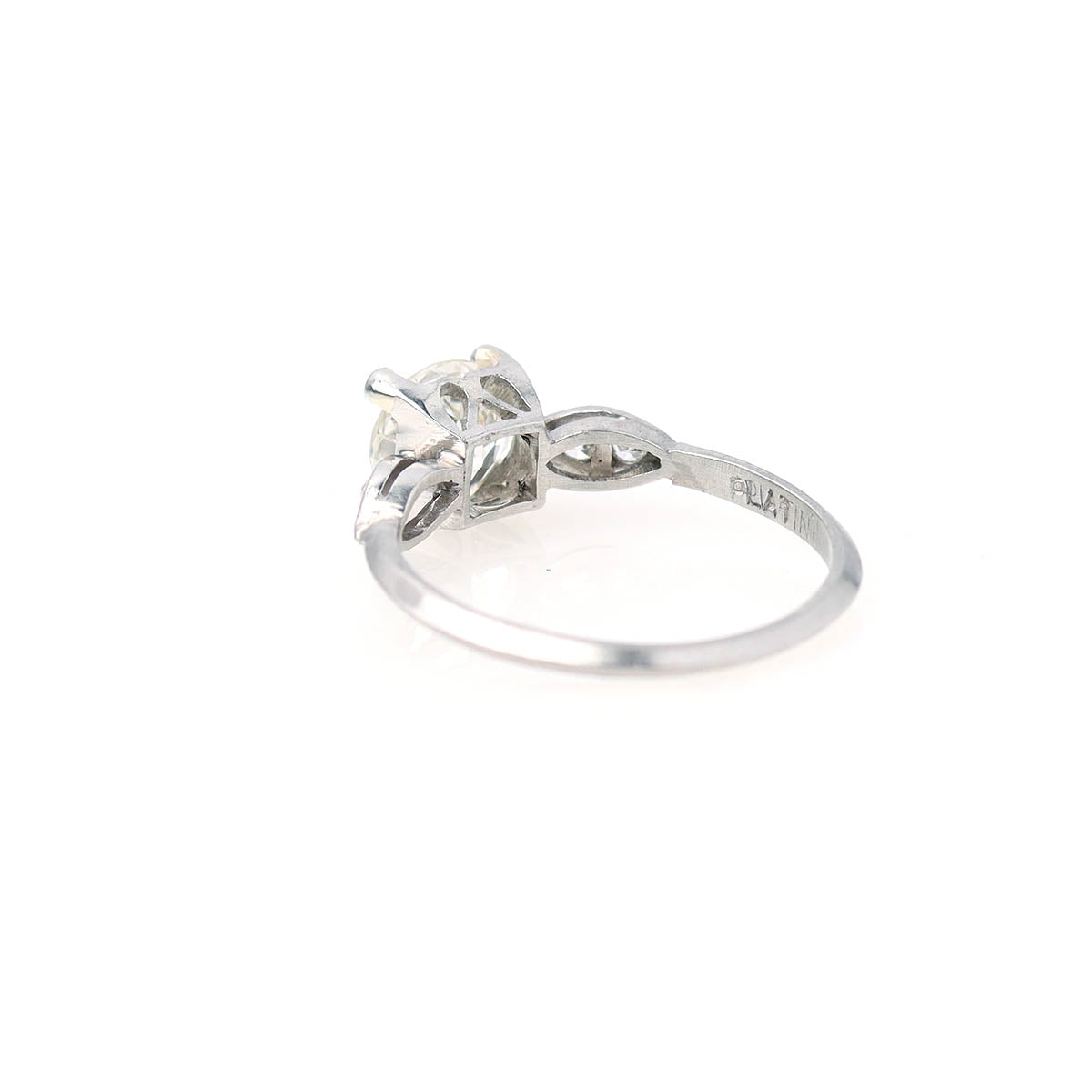 Art Déco Old European Cut Diamond Engagement Ring #VR260623