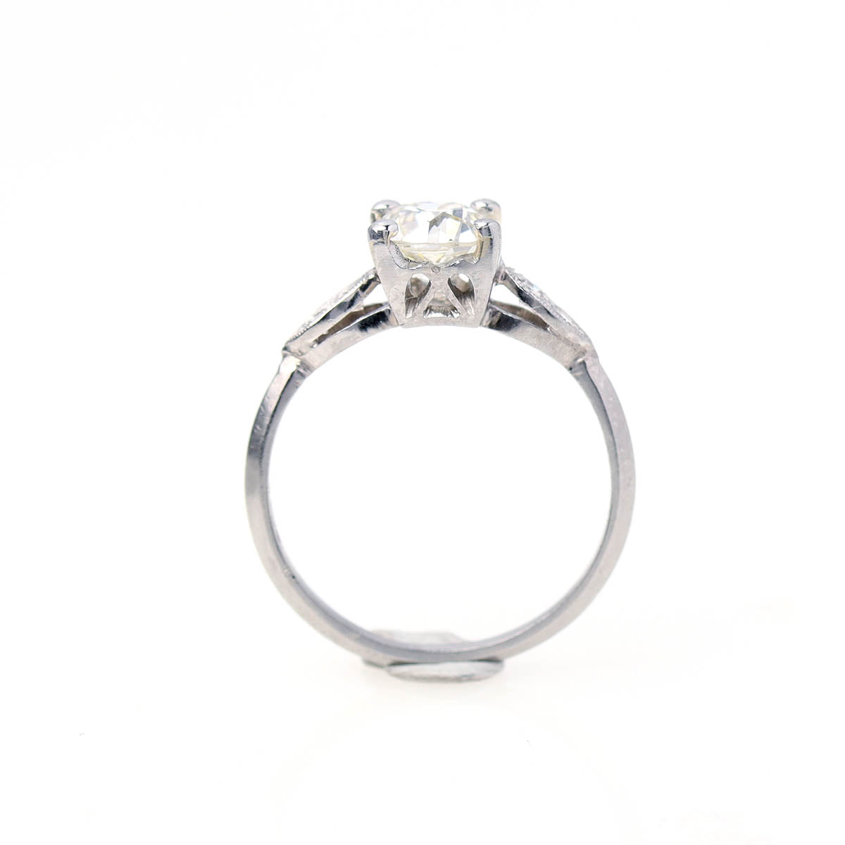 Art Déco Old European Cut Diamond Engagement Ring #VR260623