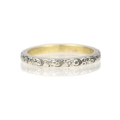 Vintage Wedding Band #R195-08 Default Title