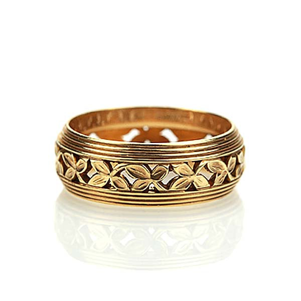 Vintage Wedding Band #3r078-11 Default Title