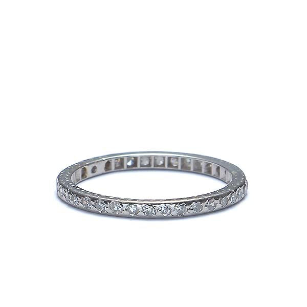Vintage Wedding Band #r130-19f Default Title