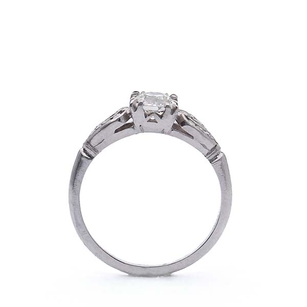 Art Déco Diamond Engagement Ring #VR150711-02 - Engagement Rings