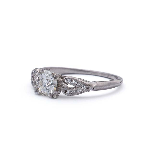Art Déco Diamond Engagement Ring #VR150711-02 - Engagement Rings