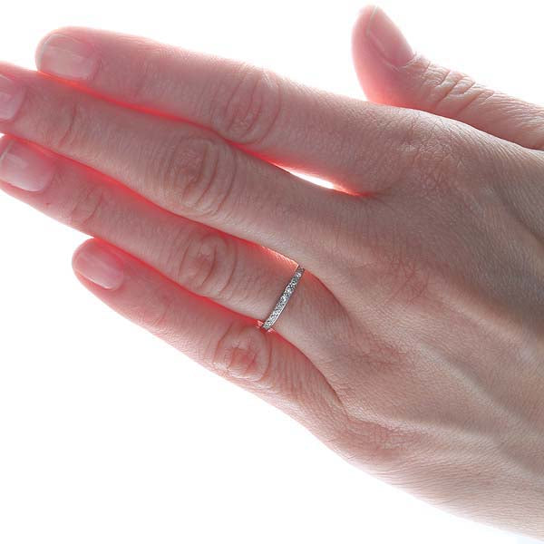 Art Deco Diamond Eternity Band #VR140804-02 - Leigh Jay & Co