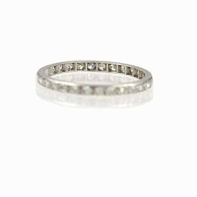 Art Deco Diamond Eternity Band #VR140804-02 - Leigh Jay & Co