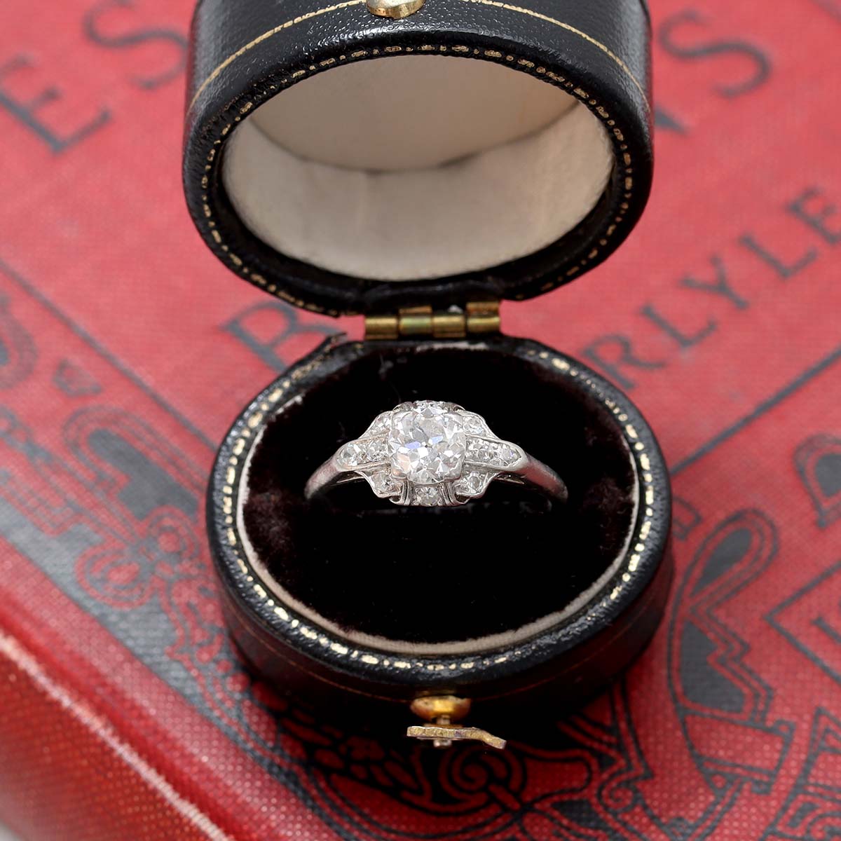 Art Déco Engagement Ring #VR180605-1 - Engagement Rings