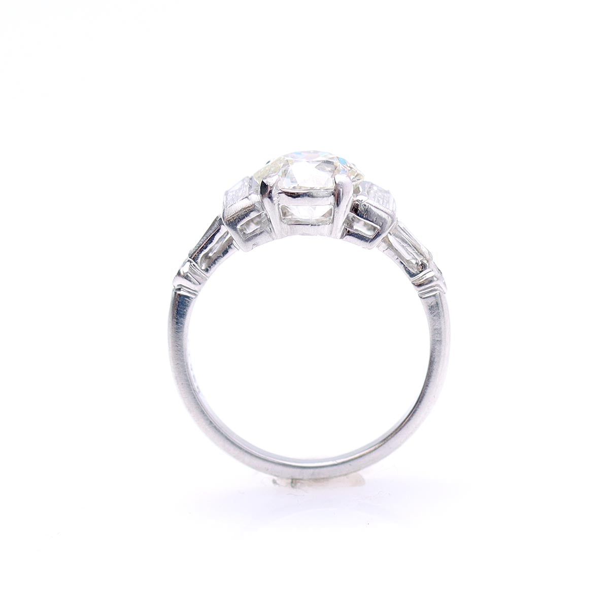 Art Deco Engagement Ring #VR250225-4 - Engagement Rings