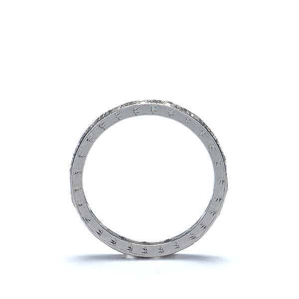 Art Deco Eternity Band #VR160212-11 - Wedding Bands