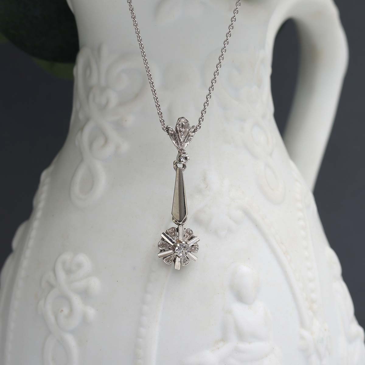 Art Déco Pendant Necklace #VP231219 - Necklaces
