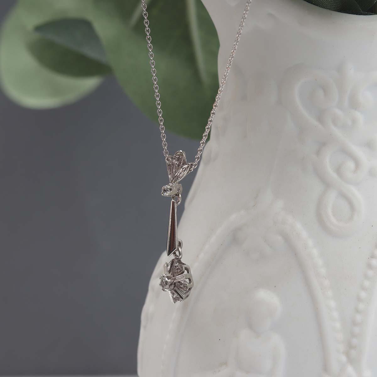 Art Déco Pendant Necklace #VP231219 - Necklaces