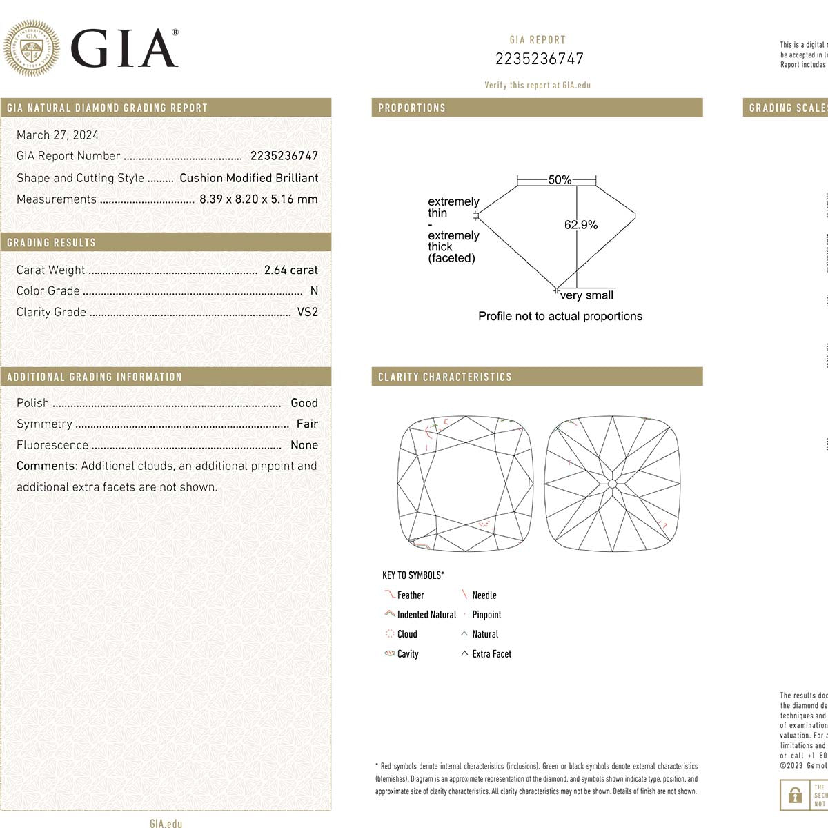 Art Nouveau Engagement Ring #VR240404 - Engagement Rings