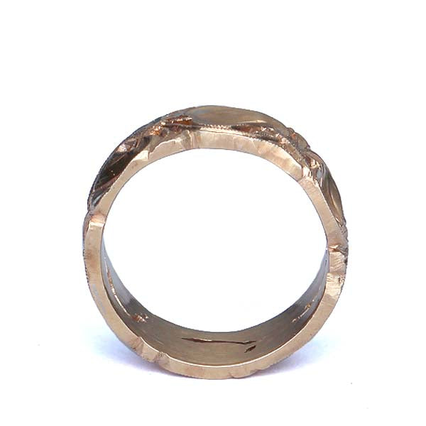 Art Nouveau Wedding Band #VR151117-01 - Wedding Bands