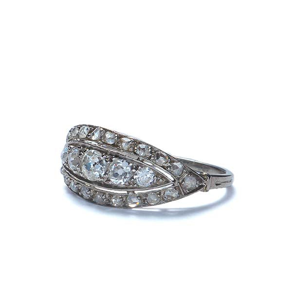 Belle Epoque Antique Diamond ring #VR469-05 - Rings