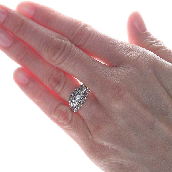 Belle Epoque Antique Diamond ring #VR469-05 - Rings