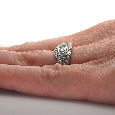 Belle Epoque Antique Diamond ring #VR469-05 - Rings