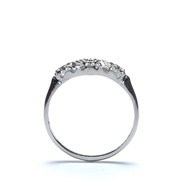 C. 1940s wedding band by Karlan & Belcher Inc. of New York City. #VR160719-04 - Wedding Bands