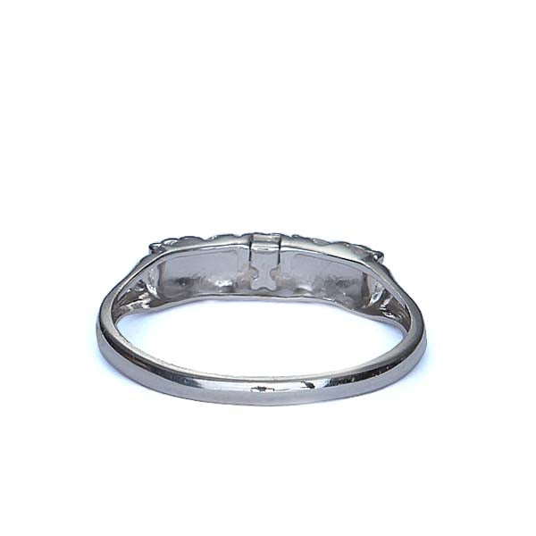 C. 1940s wedding band by Karlan & Belcher Inc. of New York City. #VR160719-04 - Wedding Bands