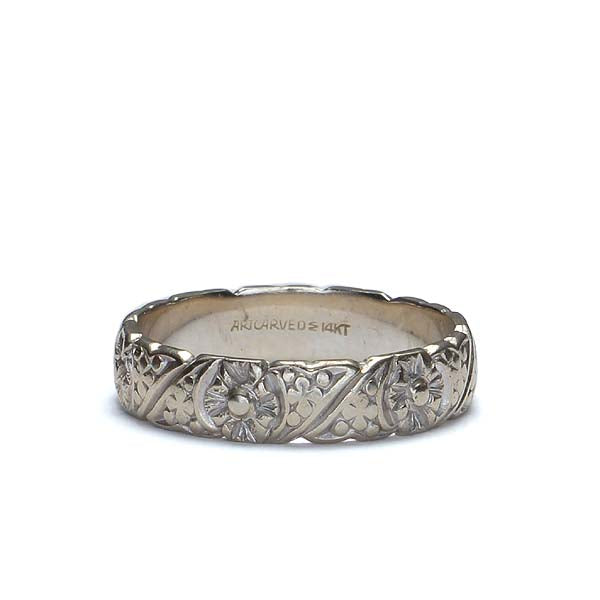 C. 1950s Wedding band by J.R. Wood & Sons/Artcarved #VR150714-02 Default Title