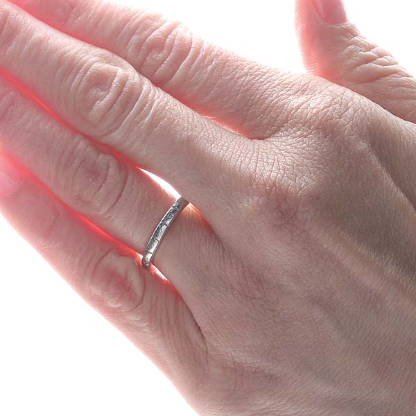 Circa 1920 Platinum and Gold Wedding Band #VR0414-06 - Leigh Jay & Co