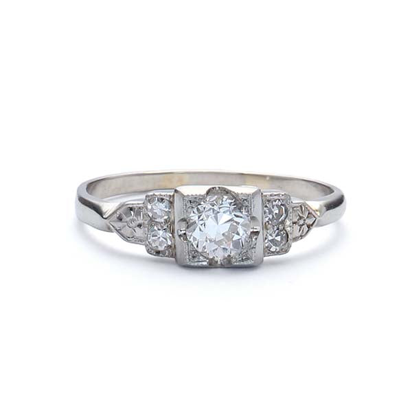 Circa 1930s Engagement ring #VR190214-1 - Leigh Jay & Co.