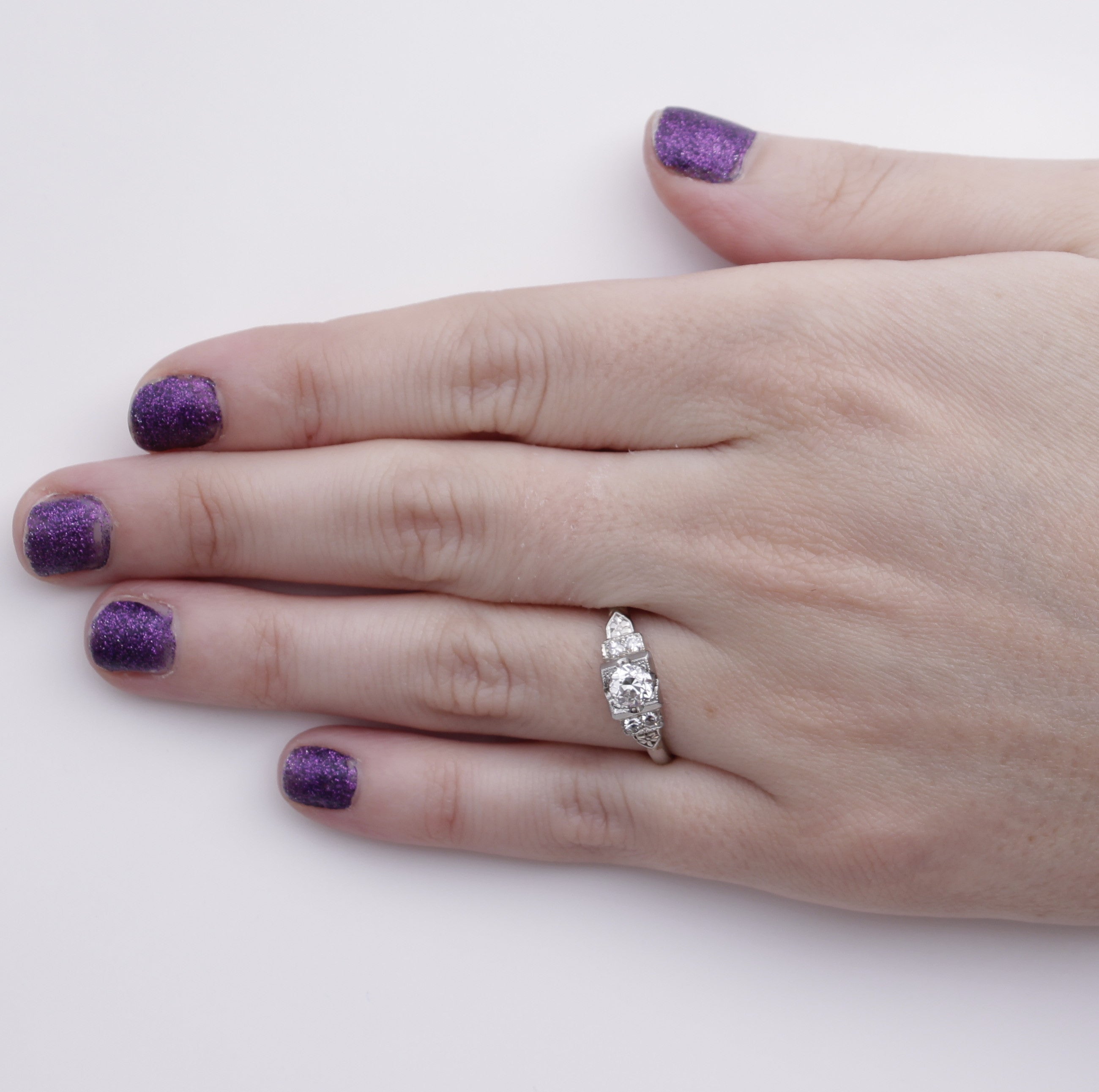 Circa 1930s Engagement ring #VR190214-1 - Engagement Rings