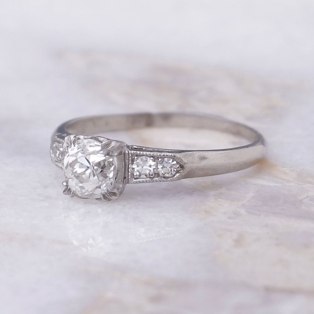 Circa 1930s Engagement ring #VR190214-1 - Engagement Rings