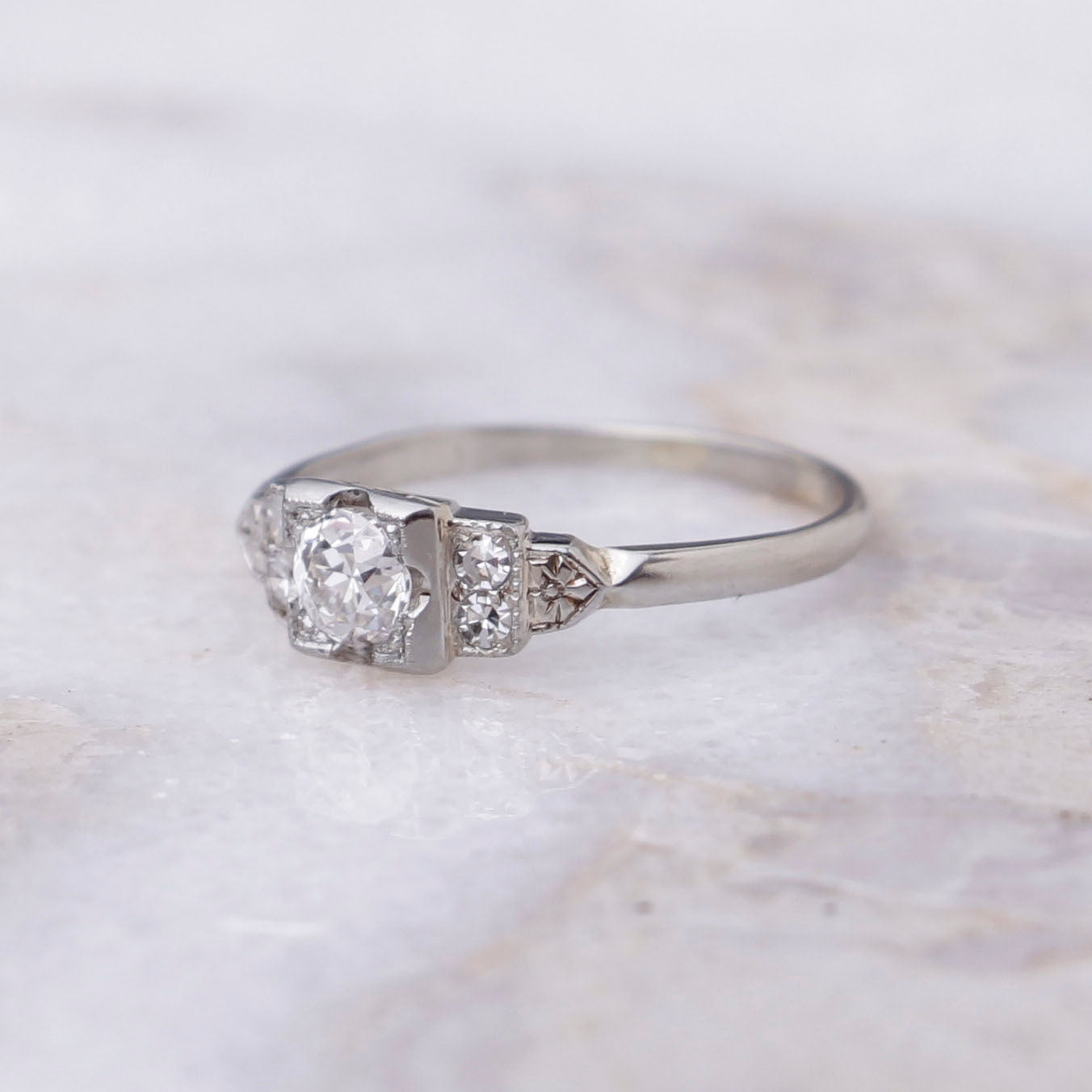Circa 1930s Engagement ring #VR190214-1 - Engagement Rings