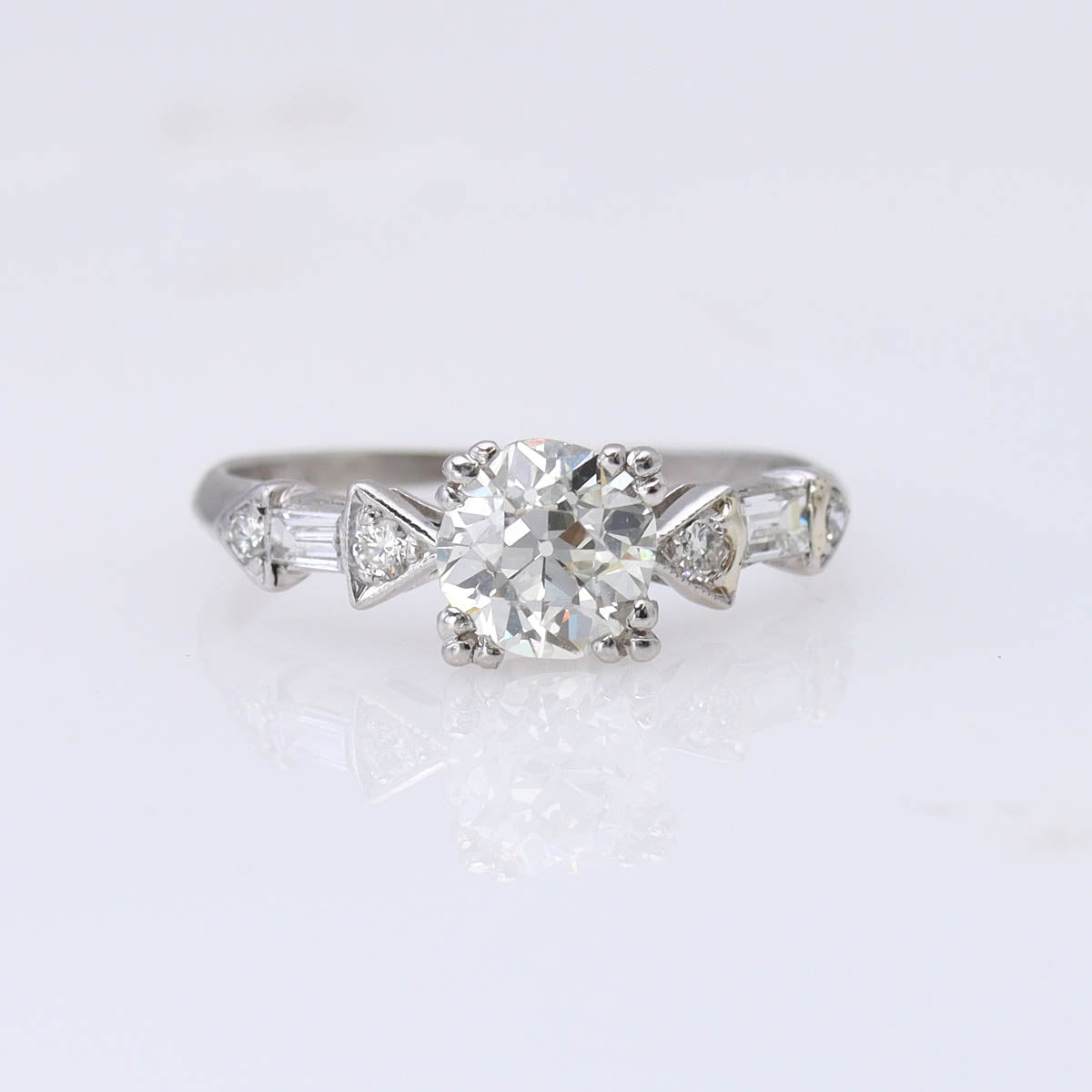 Circa 1930s Engagement Ring #VR250703 - Engagement Rings