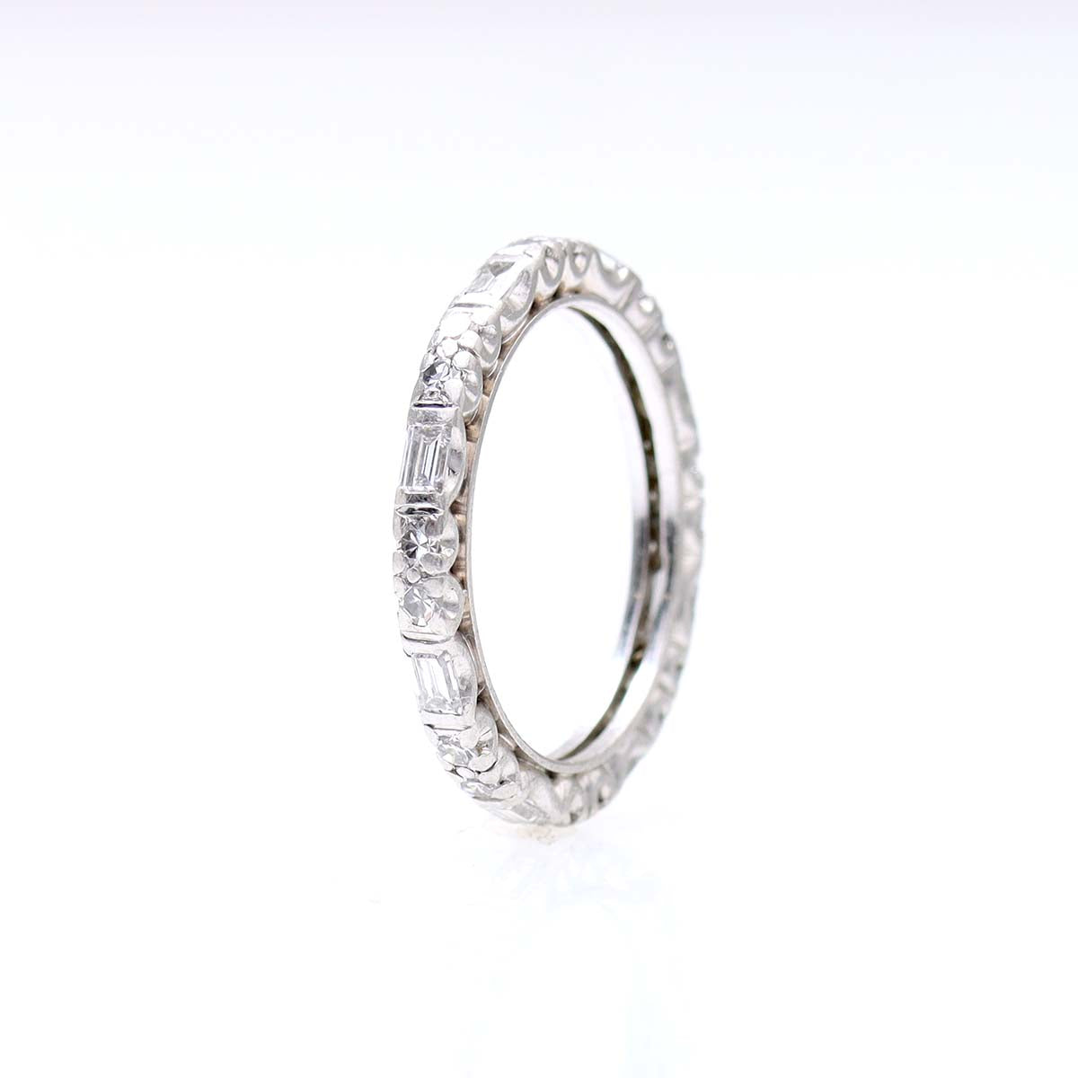 Circa 1930s Eternity Band #VB241001 - Wedding Bands