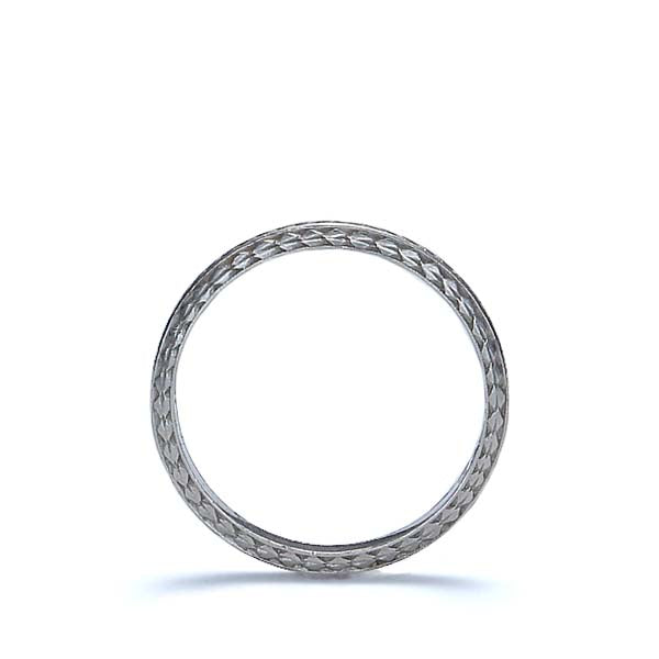 Circa 1930s Platinum wedding band #VR140507-04 - Wedding Bands