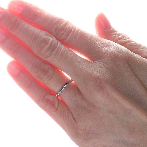 Circa 1930s Platinum Wedding Band #VR150826-06 - Wedding Bands