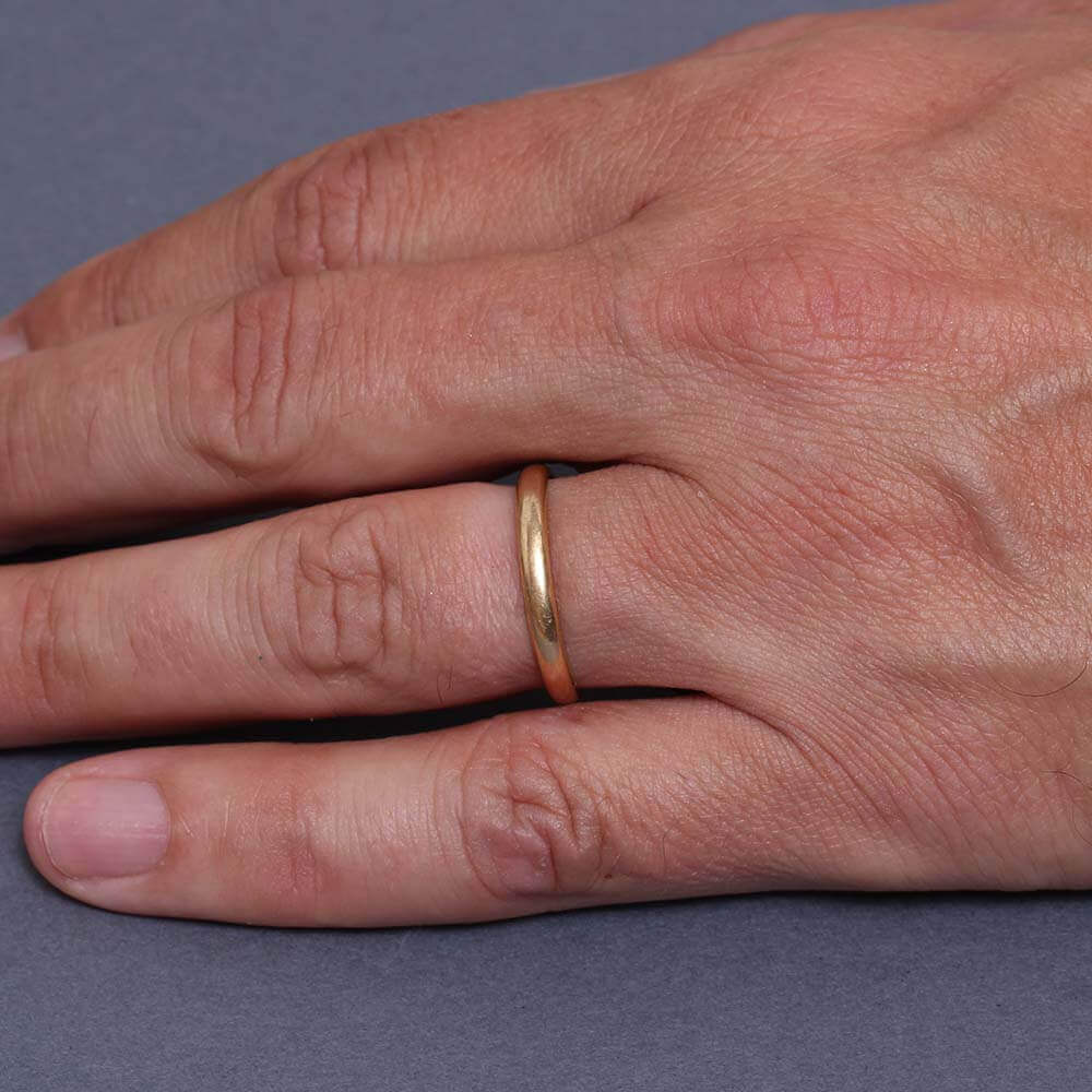 Circa 1931 Gents wedding band #VR1210 - Wedding Bands