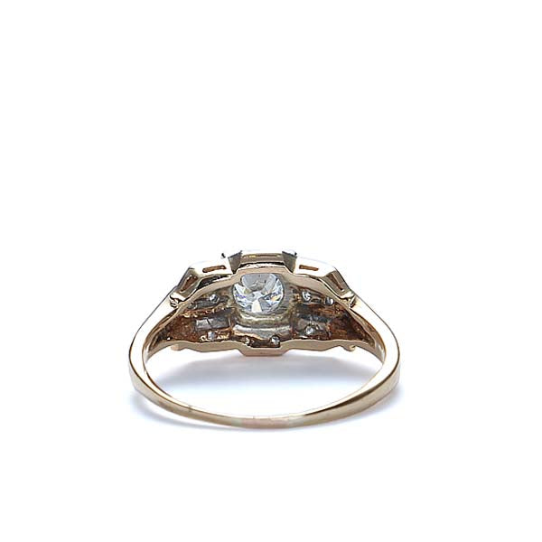 Circa 1940s Diamond Engagement Ring #VR151031-04 - Engagement Rings