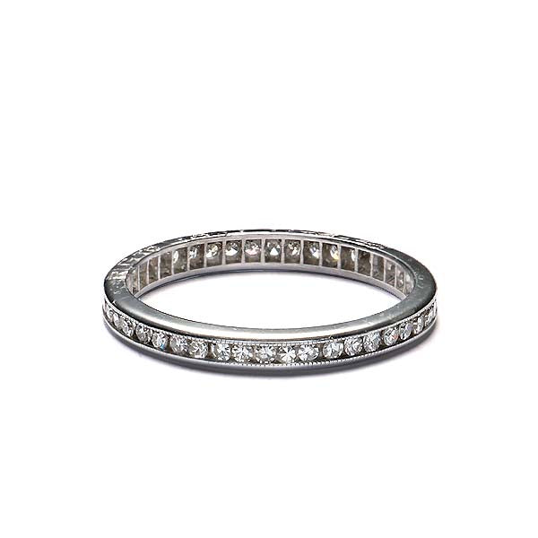 Circa 1940s Diamond Eternity Band #VR140610-06 - Wedding Bands