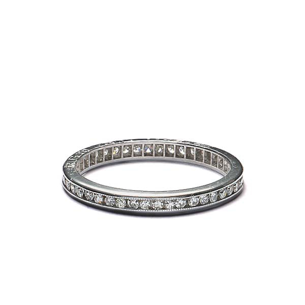 Circa 1940s Diamond Eternity Band #VR140610-06 - Wedding Bands