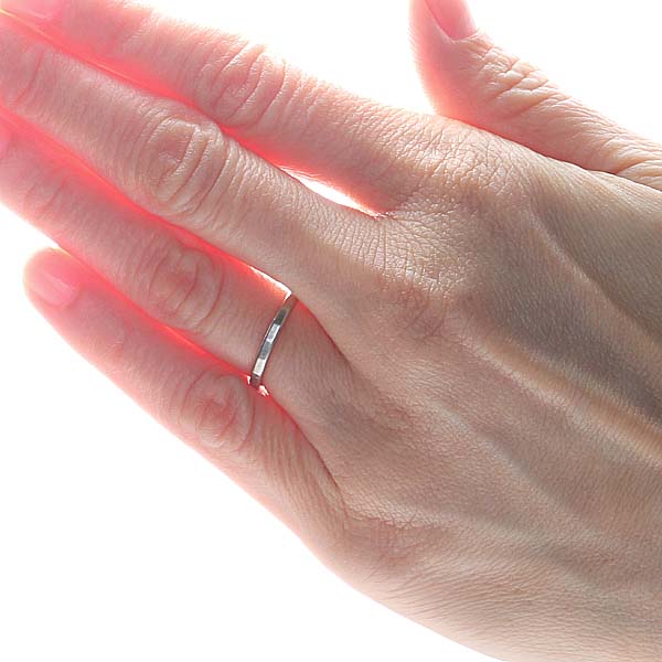 Circa 1949 Platinum Wedding band #VR0416-06 - Wedding Bands