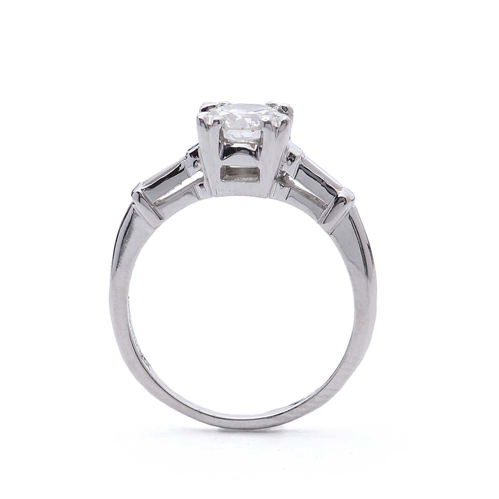 Circa 1950 European Cut Engagement Ring #VR190521-7 Default Title