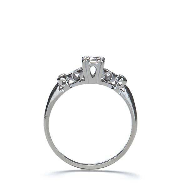 Circa 1950s Diamond Engaggement Ring #VR151002-04 - Leigh Jay & Co