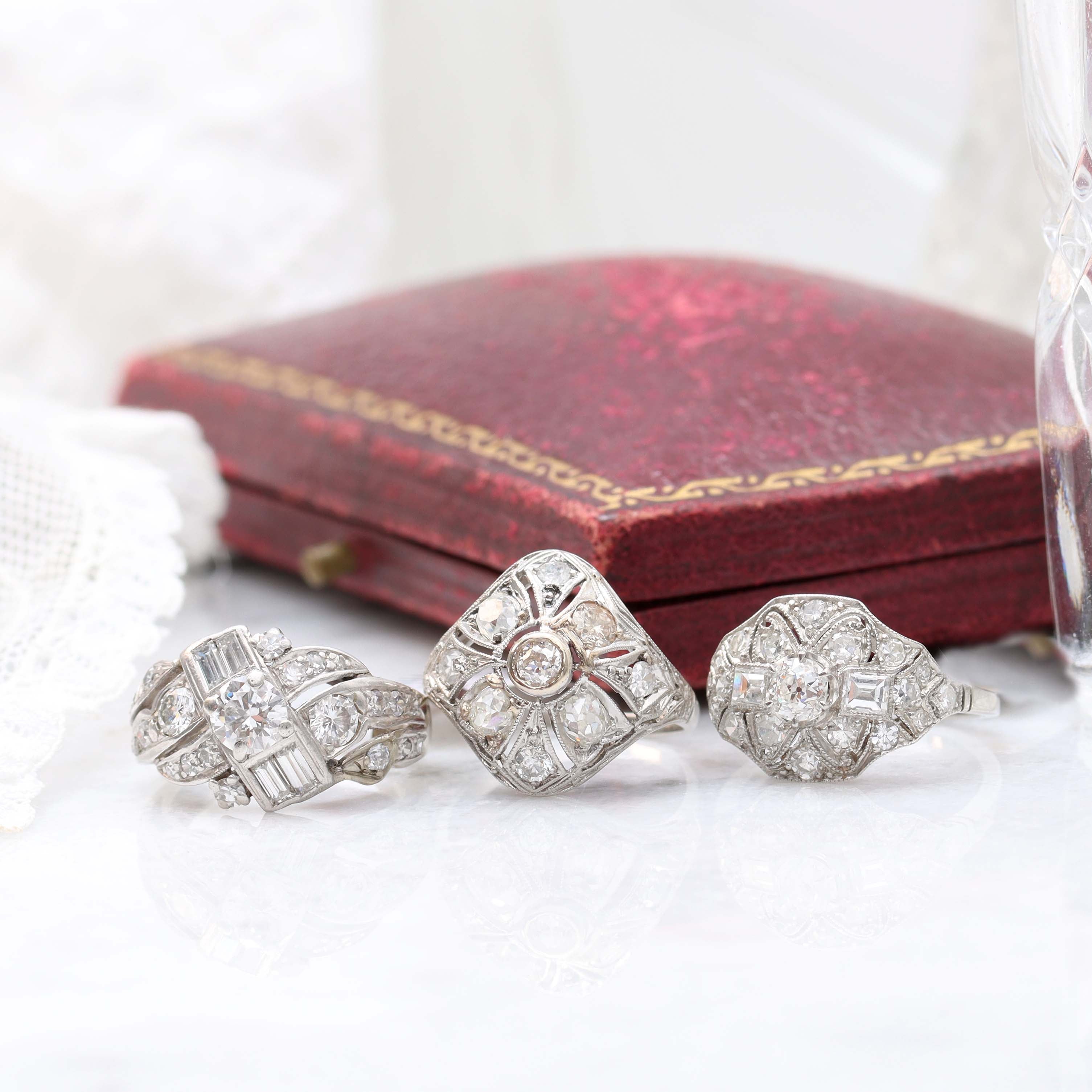 Circa 1950s Diamond Ring #VR160908-02 - Rings