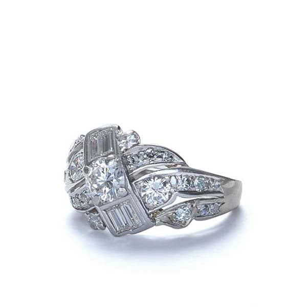 Circa 1950s Diamond Ring #VR160908-02 - Rings