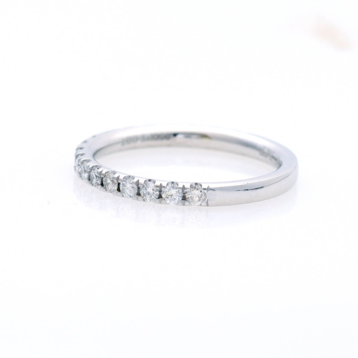 French Pave Diamond Band Ring #LE4001 - Wedding Bands