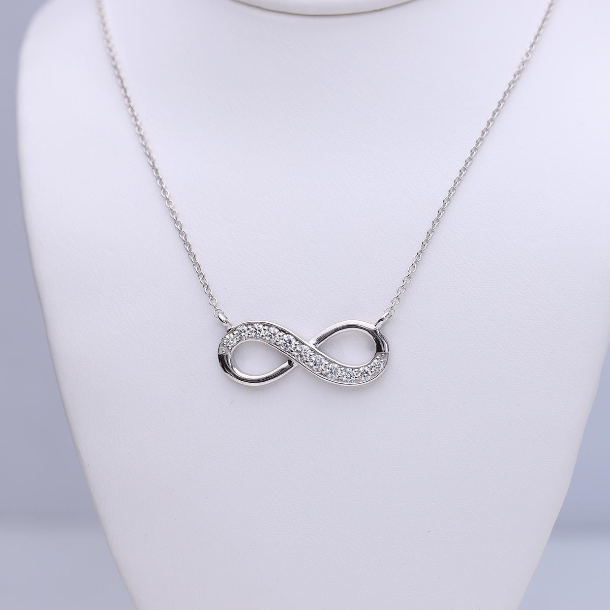 Infinity Diamond Necklace NP830-5 - Necklaces